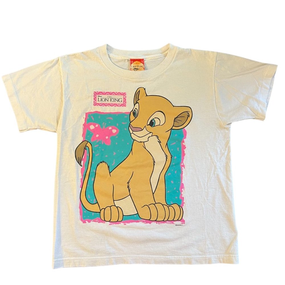 Vintage Lion King Tee 90s Studio Set Tee Young Nala Youth XL